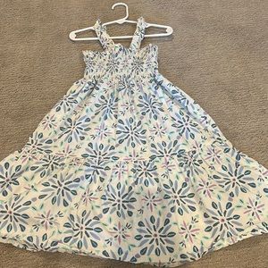 Smocked Midi Dress